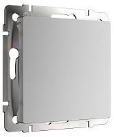 Заглушка без рамки Werkel серебряный глянцевый картинка